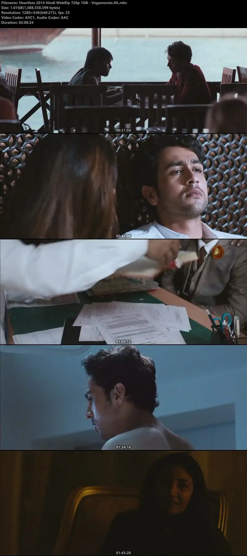 Download HeartlessHindi Movie WEB DL 480p [350MB] | 720p [1GB] screenshot 1