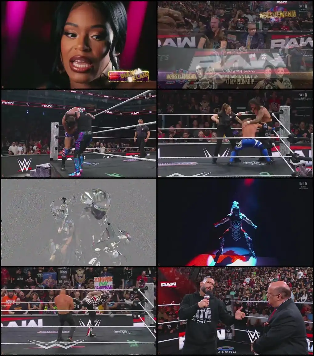 Download WWE Monday Night Raw (14th April 2025) English Full WWE Show 480p 720p 1080p WEB DL screenshot 1