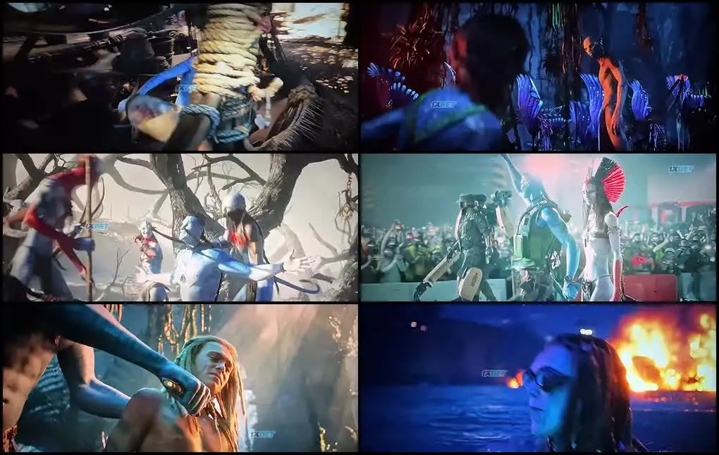 Download Avatar Fire and AshHindi HDTS Full Movie 480p [670MB] | 720p [1.5GB] | 1080p [3GB] screenshot 1