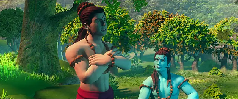 Download Hanuman Vs MahiravanaWEB DL Dual Audio {Hindi English} 480p [300MB] | 720p [950MB] | 1080p [2GB] screenshot 2