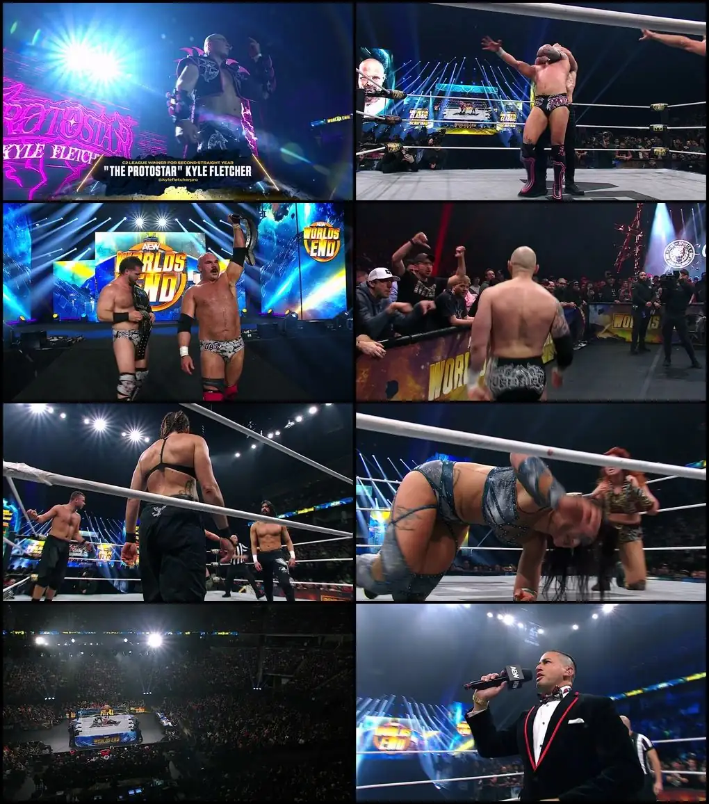 Download AEW Worlds End (27th December 2025) PPV Live – English Full WWE Show 480p 720p 1080p WEB DL screenshot 1