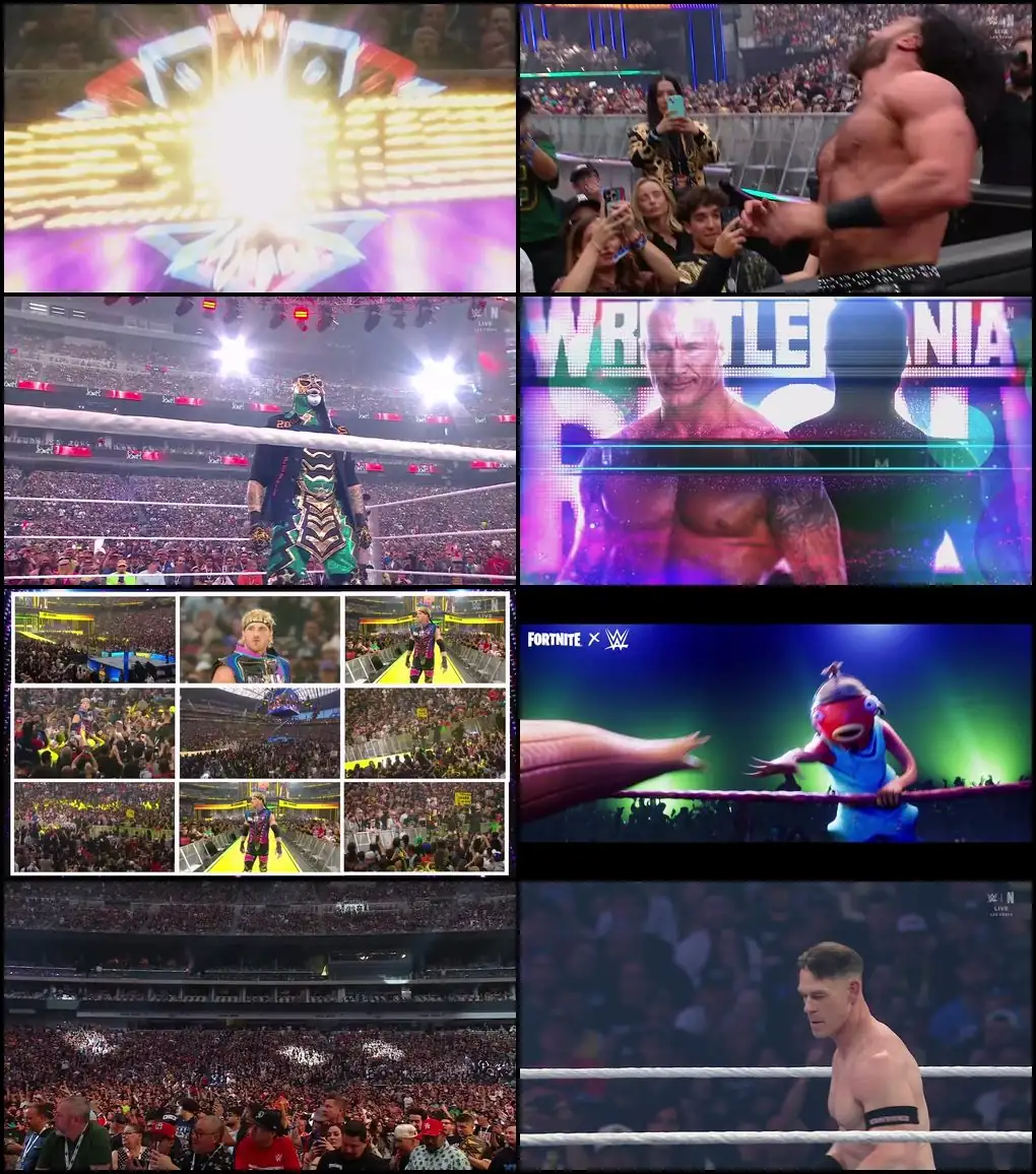 download wwe wrestlemania - 41 (2025) night one & night two dual audio [hindi dd2.0 & english] main event 480p | 720p | 1080p web-dl