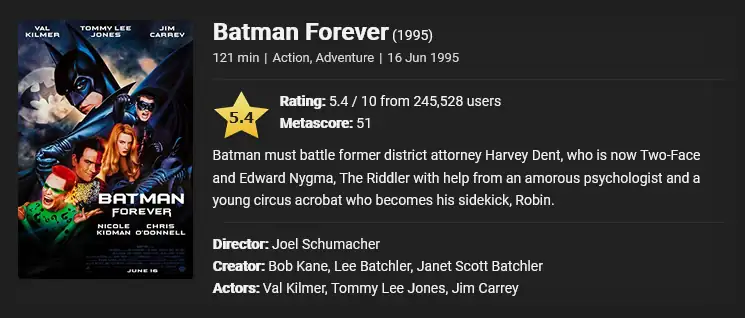 download batman forever (1995) remastered dual audio {hindi-english} 480p [400mb] | 720p [1gb] | 1080p [3gb]