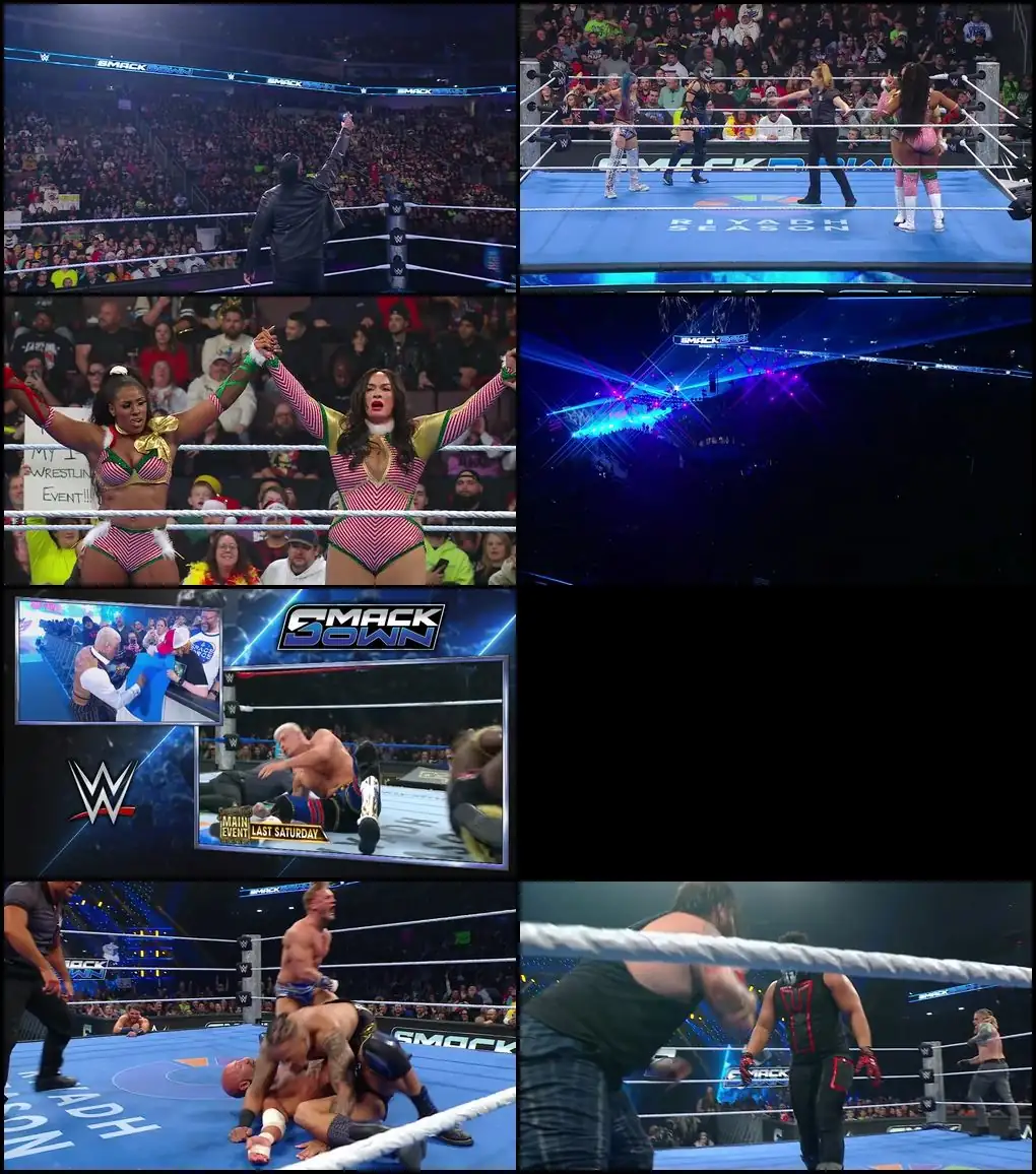 Download WWE Friday Night SmackDown (19th December 2025) Hindi+English Full WWE Show 480p 720p 1080p WEB DL screenshot 1