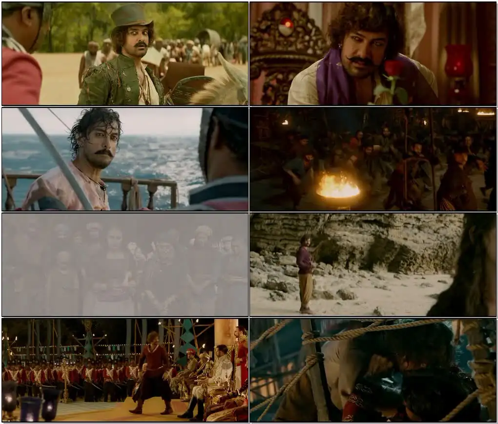 Download Thugs of HindostanHindi Full Movie 480p [500MB] | 720p [1.3GB] | 1080p [3.1GB] screenshot 1