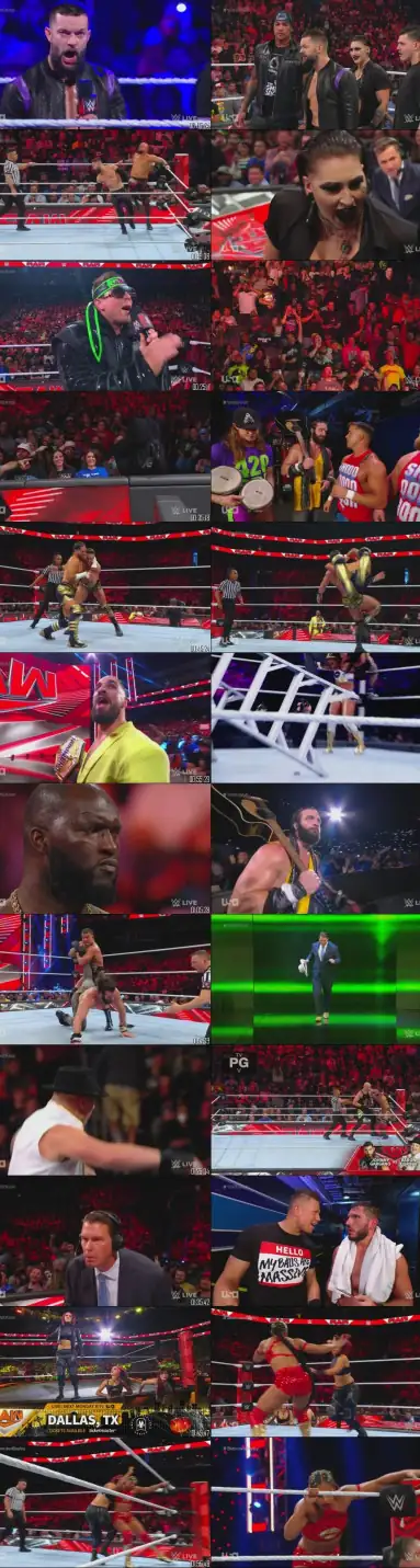 Download WWE Monday Night Raw – 24th October 2022 English Full WWE Show 480p [550MB] | 720p [1.2GB] HDRip screenshot 2