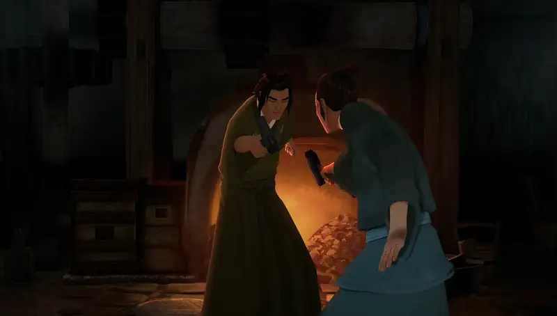 download netflix blue eye samurai (2023) season 1 complete dual-audio {hindi-english} series 1080p | 720p web-dl