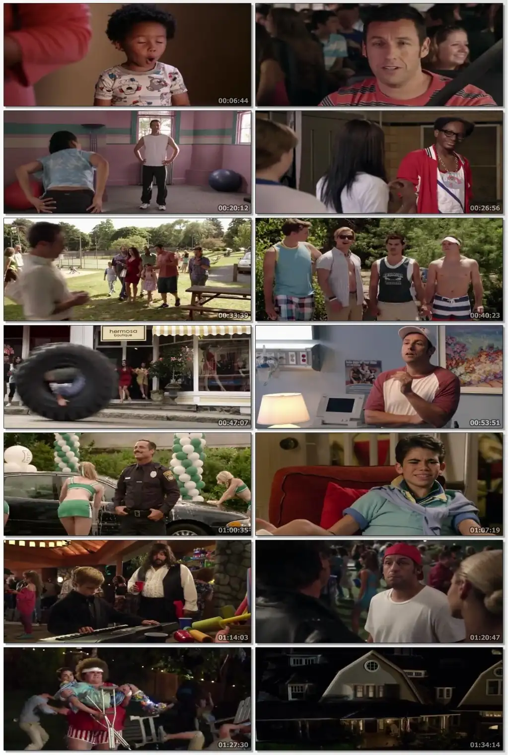 download grown ups (2010) dual audio hindi 480p [400mb] | 720p [800mb]
