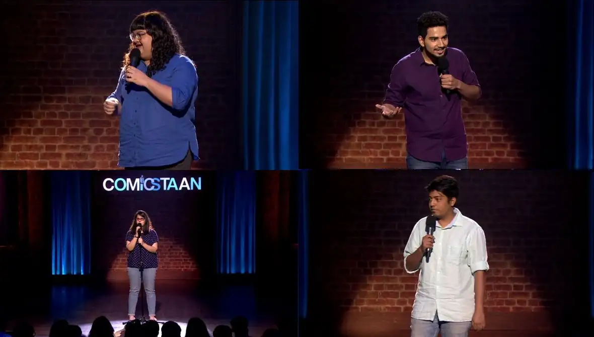 download comicstaan (season 1 - 3) hindi complete [amazon prime video] web series 480p | 720p web-dl